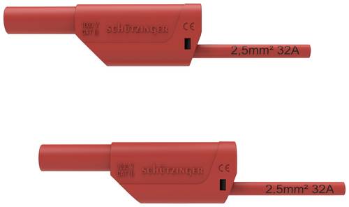 Schützinger Sicherheits-Messleitung [ - ] 150cm Rot 1St. von Schützinger