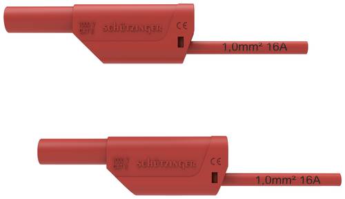 Schützinger Sicherheits-Messleitung [ - ] 150cm Rot 1St. von Schützinger