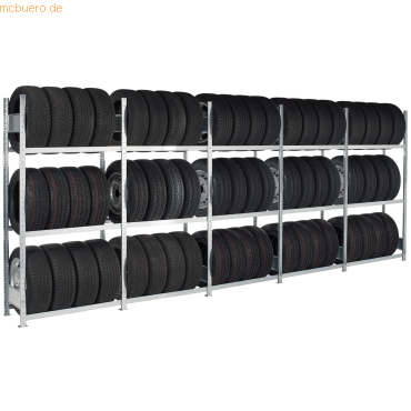 Schulte Container-Regalset 20Zoll 20979 200x568,4x40cm Schulte Container-Regalset 20Zoll 20979 200x568,4x40cm von Schulte