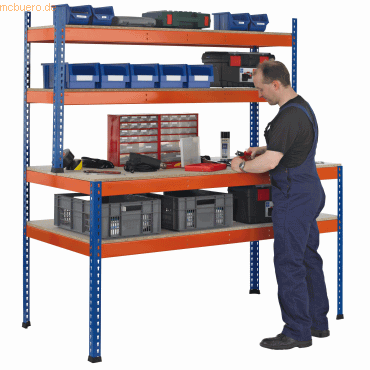 Schulte Packtisch Z1 18000-A1 1981x1536x773/316mm Schulte Packtisch Z1 18000-A1 1981x1536x773/316mm von Schulte