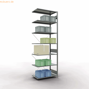 Schulte Regal MULTIplus150 12767 Anbau 3.000x1.000x600mm 7 Böden verzi Schulte Regal MULTIplus150 12767 Anbau 3.000x1.000x600mm 7 Böden verzi von Schulte