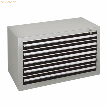 Schulte Schubladenblock 36315 60cm 5 Schübe lichtgrau/schwarz Schulte Schubladenblock 36315 60cm 5 Schübe lichtgrau/schwarz von Schulte
