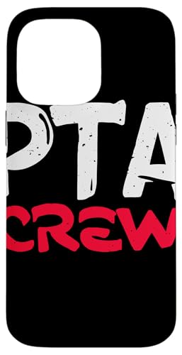PTA Crew Distressed Statement Eltern Lehrer Gemeinschaft Hülle für iPhone 14 Pro Max von Schulteam Engagement Unterstützung PTA Crew