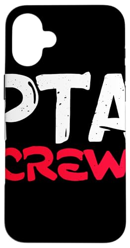 PTA Crew Distressed Statement Eltern Lehrer Gemeinschaft Hülle für iPhone 16 Plus von Schulteam Engagement Unterstützung PTA Crew
