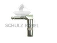 Schulz S 280 6,3 mm, mono, gewinkelt, Metall, für bis ca. 6 mm dicke Kabel Schulz S 280 6,3 mm, mono, gewinkelt, Metall, für bis ca. 6 mm dicke Kabel von Schulz Kabel