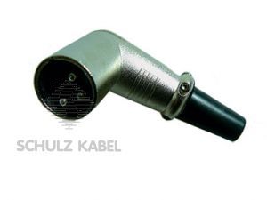 Schulz S169 XLR Stecker / gewinkelt Schulz S169 XLR Stecker / gewinkelt von Schulz Kabel