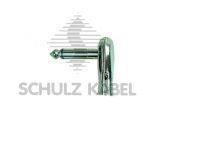 Schulz S4 / Klinkenstecker 6,3 / mono / gewinkelt Schulz S4 / Klinkenstecker 6,3 / mono / gewinkelt von Schulz Kabel