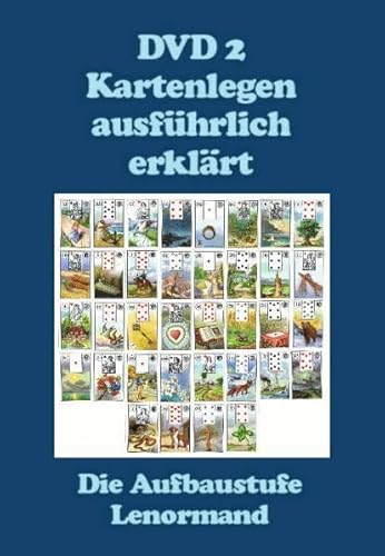 Kartenlegen ausführlich erklärt - DVD 2: Die Aufbaustufe - Lenormand von Schulze, Angelina