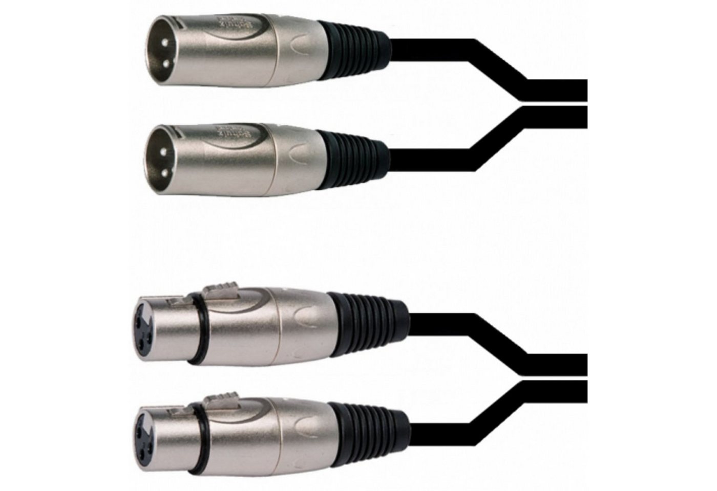 Schulzkabel Audio-Kabel, XXL 1 Doppelmikrofonkabel 1 m - Mikrofonkabel Schulzkabel Audio-Kabel, XXL 1 Doppelmikrofonkabel 1 m - Mikrofonkabel von Schulzkabel