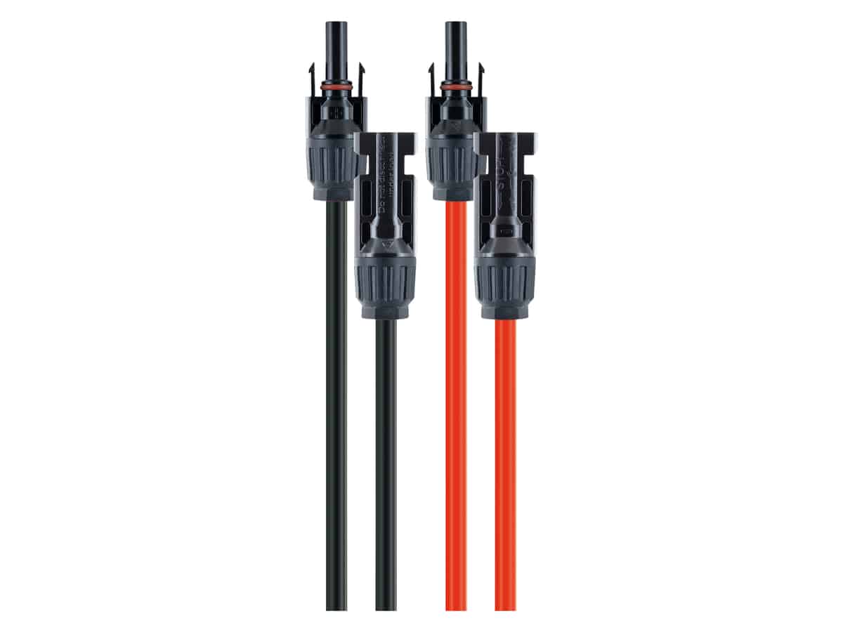 SCHWAIGER Solarkabel Verlängerung SOMC4100, 1 m, 2 Stück SCHWAIGER Solarkabel Verlängerung SOMC4100, 1 m, 2 Stück von Schwaiger