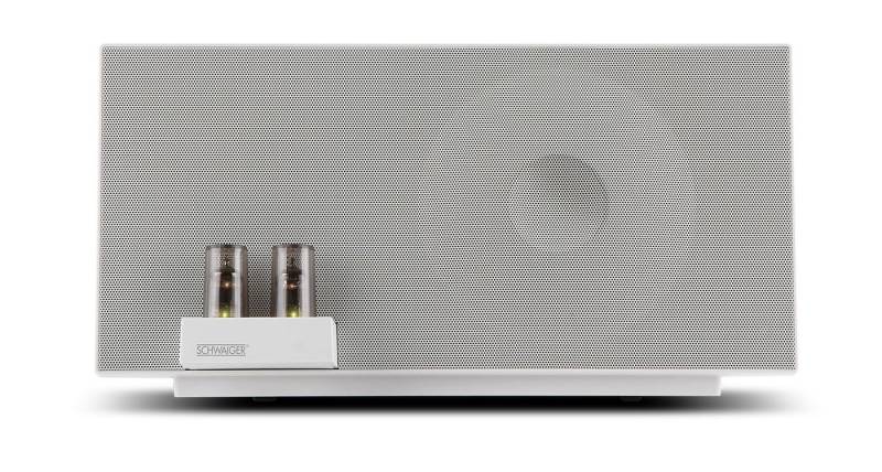 Schwaiger 658149 Subwoofer (USB, AUX, MM Phono, NFC, Bluetooth, 37 W) von Schwaiger