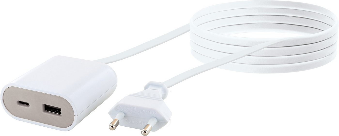 Schwaiger 658699 Verlängerungskabel, Eurostecker, (250 cm) von Schwaiger