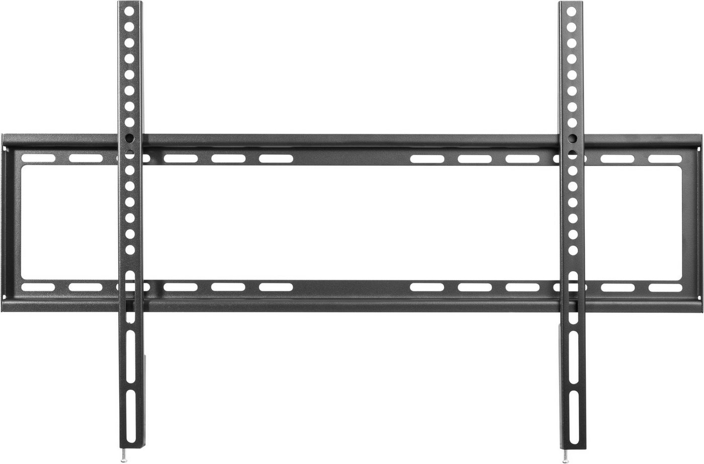 Schwaiger 719345 TV-Wandhalterung, (bis 80 Zoll, fix, bis 45kg, bis 600x400mm, schwarz) von Schwaiger