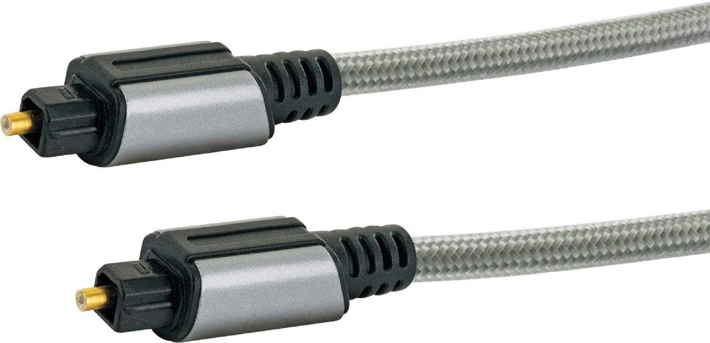 Schwaiger Ainstein Premium Lichtwellenleiter Anschlusskabel 2xTOSLINK Stecker 1m Audio- & Video-Kabel Schwaiger Ainstein Premium Lichtwellenleiter Anschlusskabel 2xTOSLINK Stecker 1m Audio- & Video-Kabel von Schwaiger