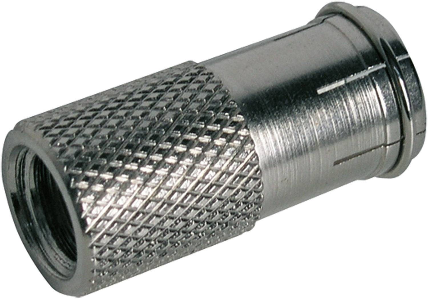 Schwaiger Aufdrehstecker 7,0mm 2erSet FQuick Silber Schwaiger Aufdrehstecker 7,0mm 2erSet FQuick Silber von Schwaiger