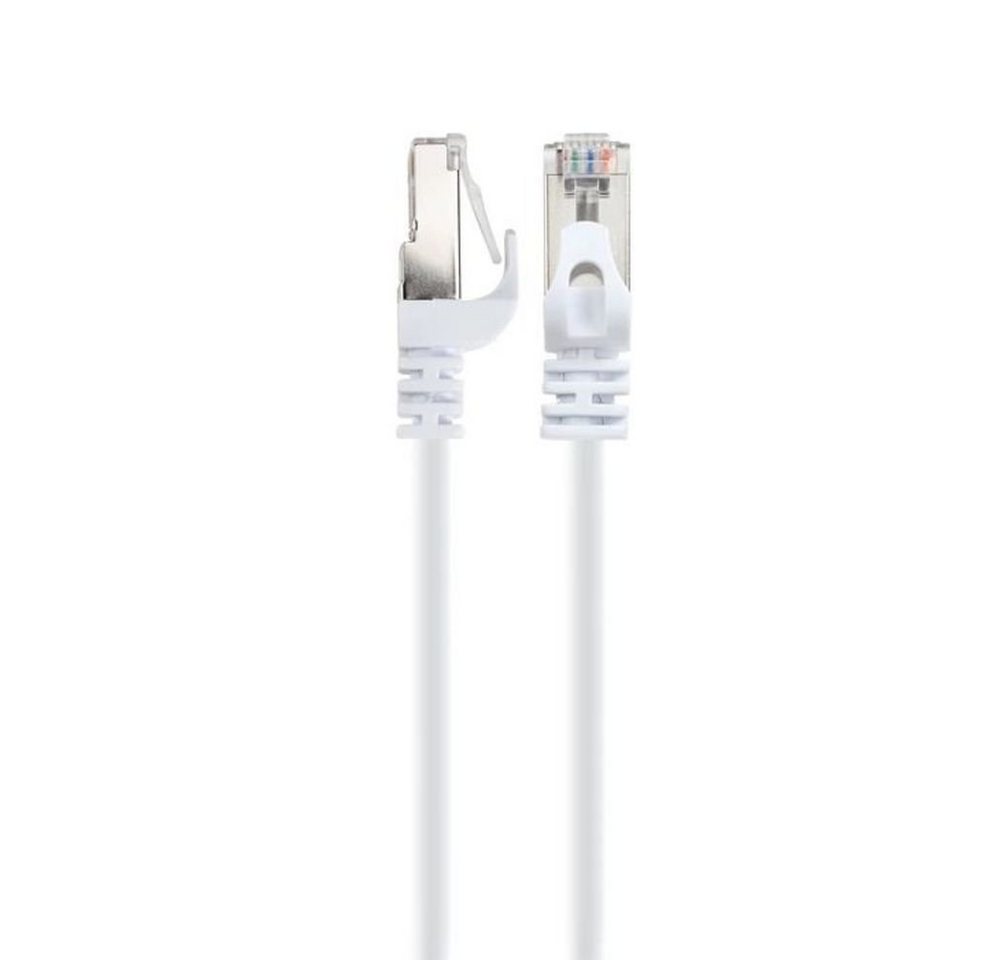 Schwaiger CAT6 Netzwerkkabel S/FTP Netzkabel, 2,5m, weiß, Metall, Kunststoff, RJ45 Stecker, mehrfach geschirmt Schwaiger CAT6 Netzwerkkabel S/FTP Netzkabel, 2,5m, weiß, Metall, Kunststoff, RJ45 Stecker, mehrfach geschirmt von Schwaiger