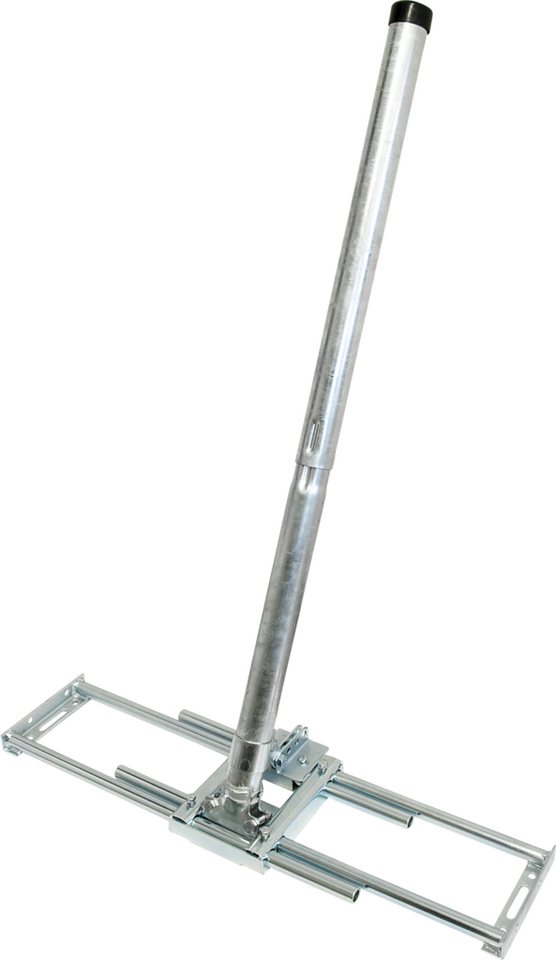 Schwaiger SAT-Halterung DSH1040V 011, (24-56° Dachneigung, Dachsparrenhalterung mit 1,1m Mastlänge, silber) von Schwaiger