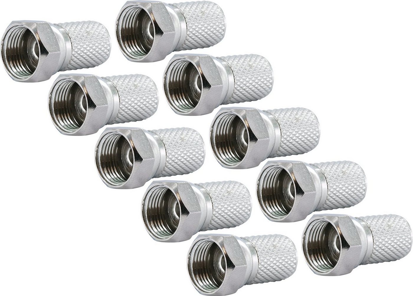 Schwaiger FST7510 241 TV-Adapter F-Stecker zu F-Buchse, für Koaxialkabel Schwaiger FST7510 241 TV-Adapter F-Stecker zu F-Buchse, für Koaxialkabel von Schwaiger
