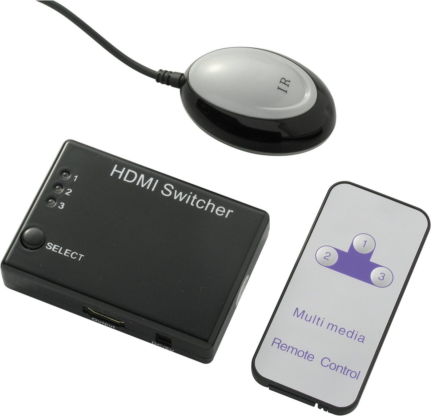 Schwaiger HDM31A 531 HDMI-Adapter 3,5mm Klinkenstecker zu HDMI Buchse, DC Buchse, 120 cm, keine externe Stromversorgung nötig Schwaiger HDM31A 531 HDMI-Adapter 3,5mm Klinkenstecker zu HDMI Buchse, DC Buchse, 120 cm, keine externe Stromversorgung nötig von Schwaiger