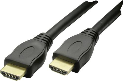 Schwaiger HDMI Anschlusskabel HDMI-A Stecker, HDMI-A Stecker 1.50m Weiß HDM0150042 vergoldete Steck von Schwaiger
