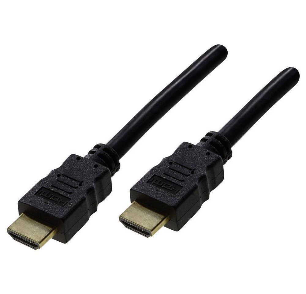 Schwaiger HDMI-Anschlusskabel HDMI Stecker/-Stecker, High HDMI-Kabel, (0.70 cm), 4K UHD, vergoldete Steckkontakte von Schwaiger