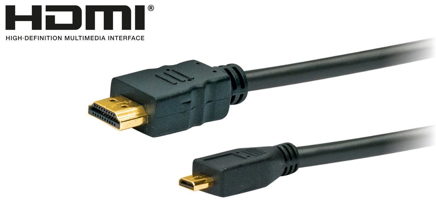 Schwaiger HDMMC15 533 HDMI-Kabel, HDMI-Stecker, (150 cm), 3D tauglich von Schwaiger