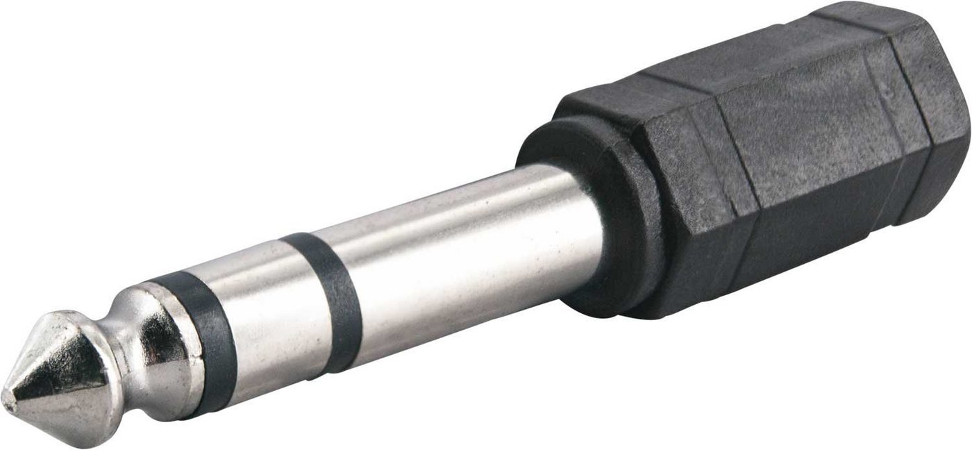 Schwaiger KHA8181 533 Audio-Adapter 6,5mm Klinkenstecker zu 3,5mm Klinkenbuchse Schwaiger KHA8181 533 Audio-Adapter 6,5mm Klinkenstecker zu 3,5mm Klinkenbuchse von Schwaiger