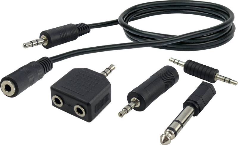 Schwaiger KHASETHQ 533 Audio-Kabel, 3,5mm Klinkenstecker, (250 cm) von Schwaiger