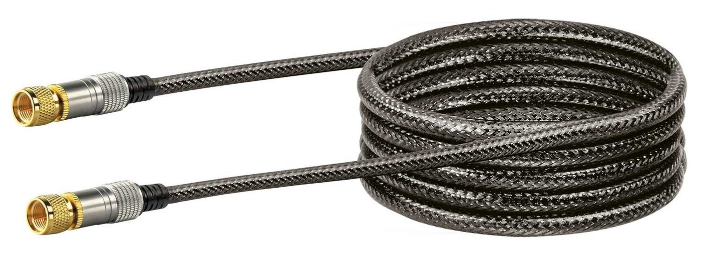 Schwaiger KVCHD15 533 SAT-Kabel, F-Stecker, (150 cm), 4-fach geschirmt von Schwaiger