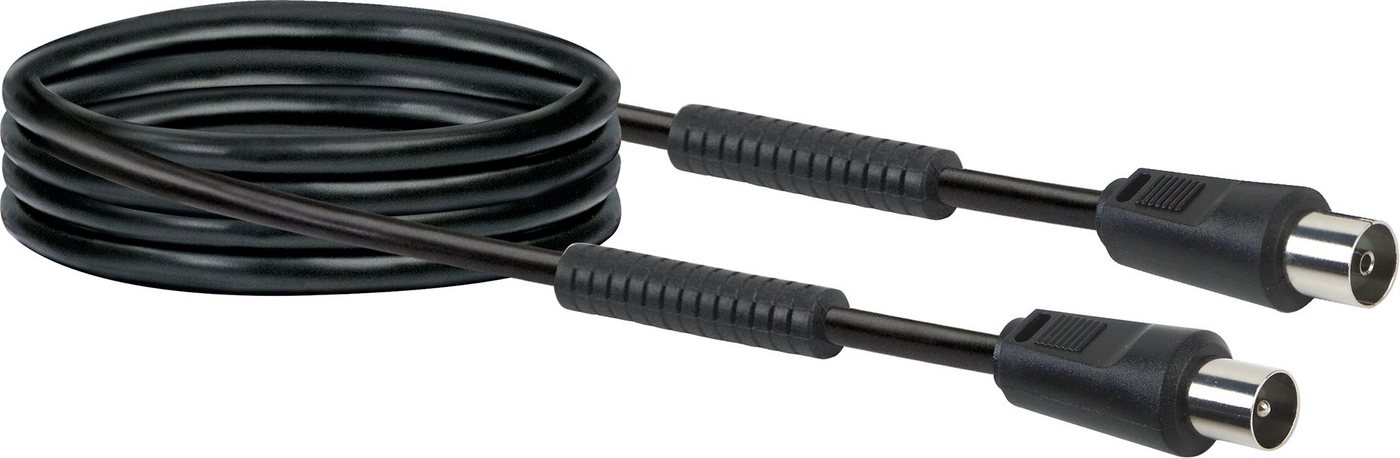 Schwaiger KVKF15 533 SAT-Kabel, IEC Stecker, (150 cm), 2-fach geschirmt von Schwaiger