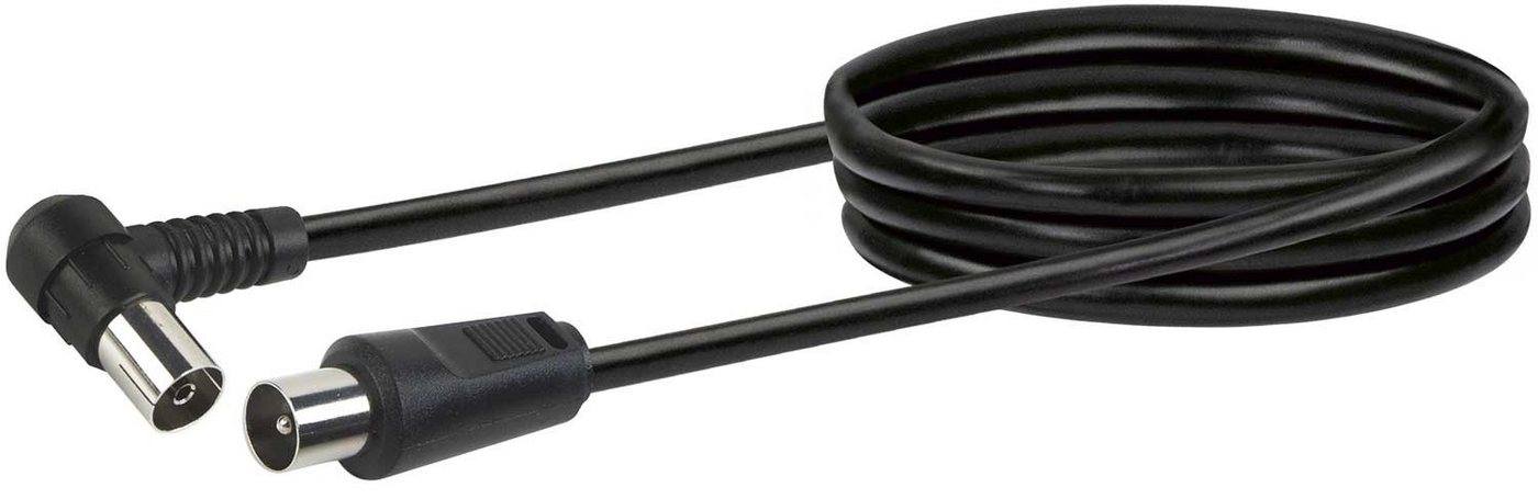 Schwaiger KVKW15 533 SAT-Kabel, IEC Stecker, (150 cm), 2-fach geschirmt von Schwaiger