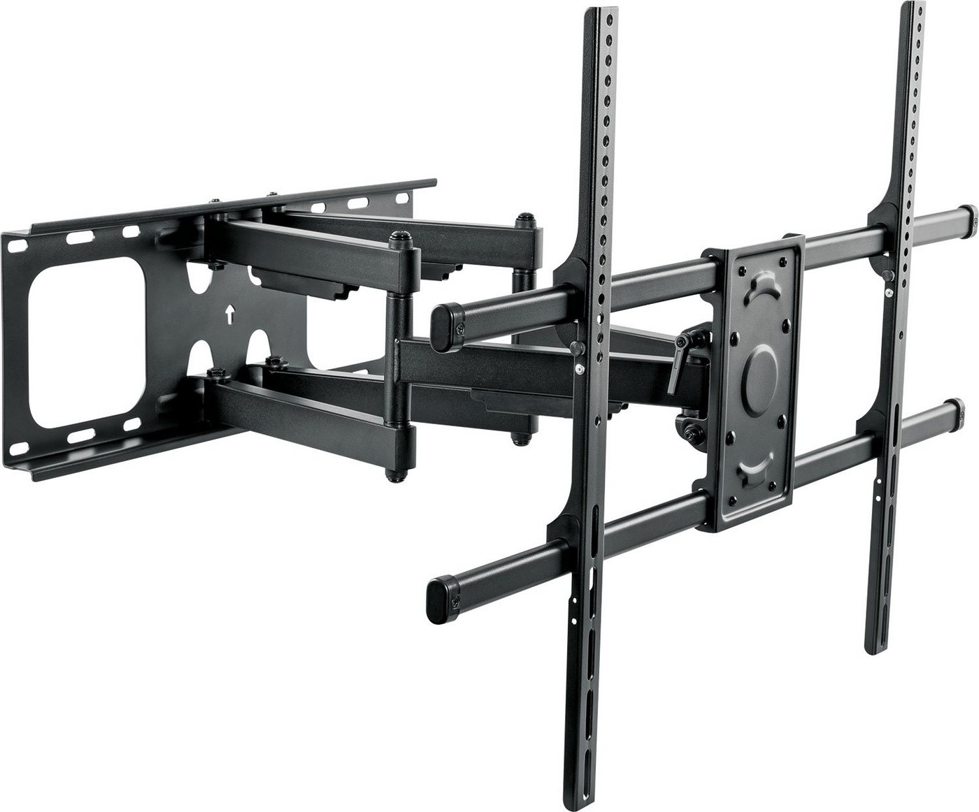 Schwaiger LWHD9075 513 TV-Wandhalterung, (bis 90 Zoll, neigbar, schwenkbar, drehbar, bis 75kg, bis 800x600mm, schwarz) von Schwaiger