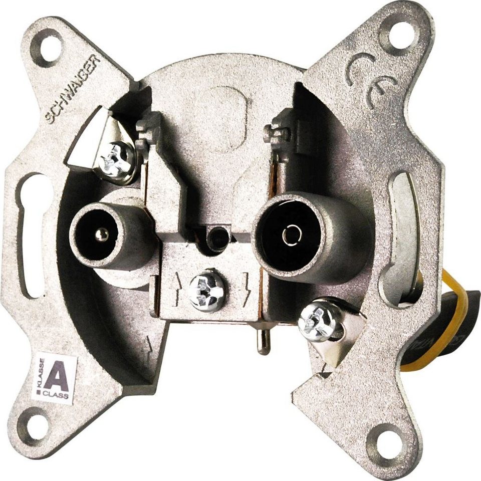 Schwaiger SAT-Verteiler Schwaiger Antennen Durchgangsdose DSG 531 (19dB) von Schwaiger