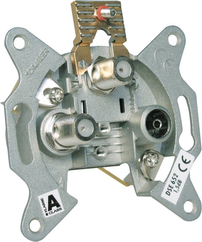 Schwaiger SAT-Verteiler Schwaiger SAT TWIN Stichleitungsdose DSE652 531 (2 Schwaiger SAT-Verteiler Schwaiger SAT TWIN Stichleitungsdose DSE652 531 (2 von Schwaiger