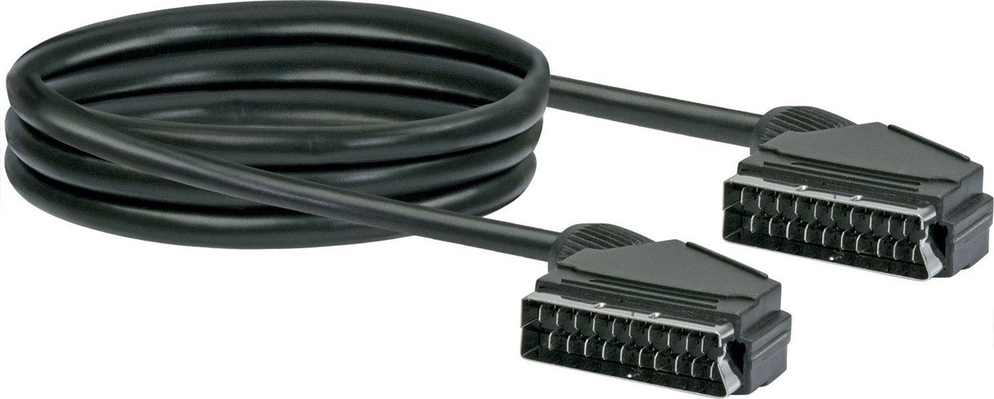 Schwaiger SCA7121 533 Audio- & Video-Kabel, SCART Stecker, (200 cm) von Schwaiger