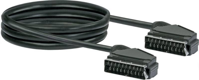 Schwaiger SCA7121 533 Audio- & Video-Kabel, SCART Stecker, (200 cm) von Schwaiger
