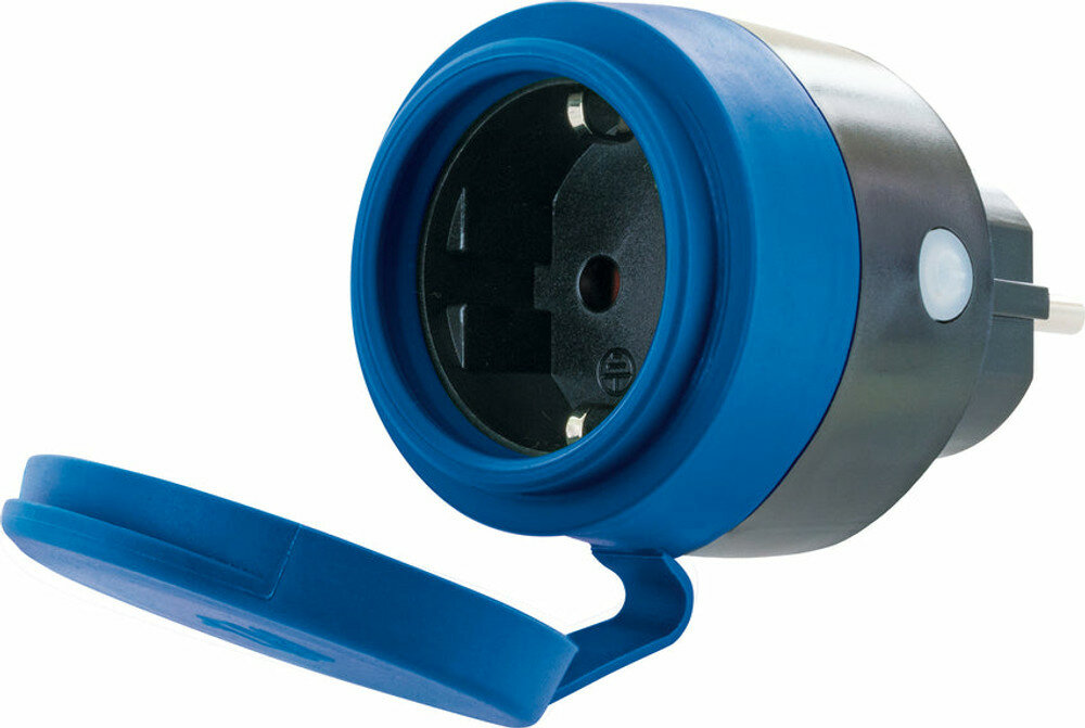 Schwaiger SOAW0044 Steckdose Blau, Grau von Schwaiger