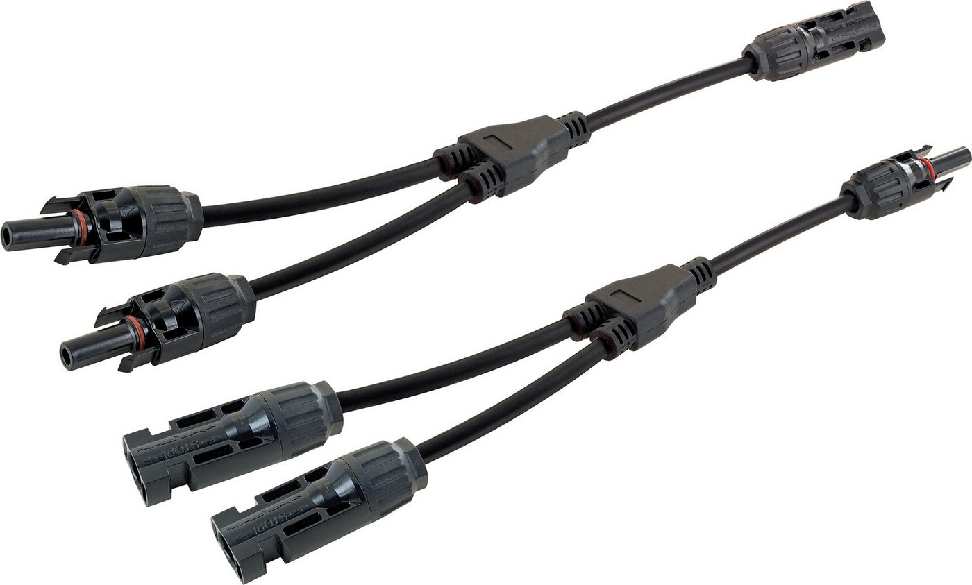 Schwaiger SOMC4212 Solarkabel, Solarstecker, (20 cm), IP67 von Schwaiger