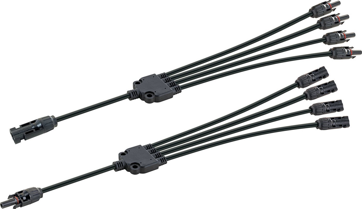Schwaiger SOMC4214 Solarkabel, Solarstecker, (20 cm), IP67 von Schwaiger
