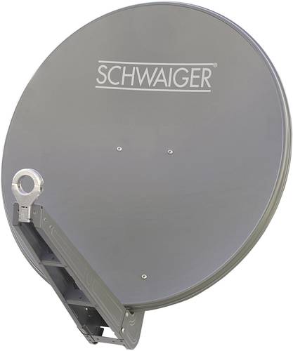 Schwaiger SPI075 SAT Antenne 75cm Reflektormaterial: Aluminium Anthrazit-Grau von Schwaiger