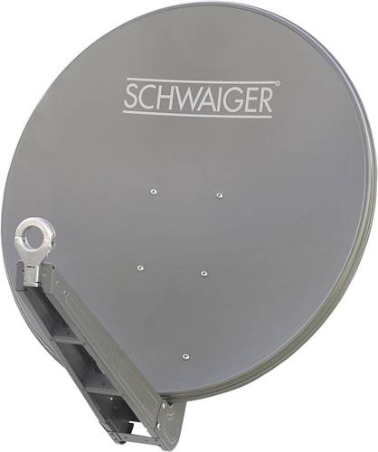 Schwaiger SPI085PR SAT Antenne 85cm Reflektormaterial: Aluminium Anthrazit Schwaiger SPI085PR SAT Antenne 85cm Reflektormaterial: Aluminium Anthrazit von Schwaiger