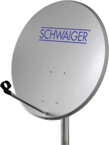Schwaiger SPI550.0 SAT Antenne 60cm Reflektormaterial: Stahl Hellgrau von Schwaiger