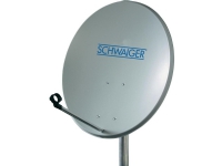 SCHWAIGER SAT Anlage 60 cm 4 Teilnehmer Quad-LNB (mit Switch) Hellgrau SCHWAIGER SAT Anlage 60 cm 4 Teilnehmer Quad-LNB (mit Switch) Hellgrau von Schwaiger