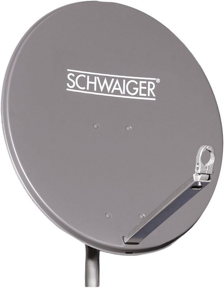 Schwaiger SPI800.2 Sat-Spiegel (75 cm, Aluminium, ziegelrot) von Schwaiger