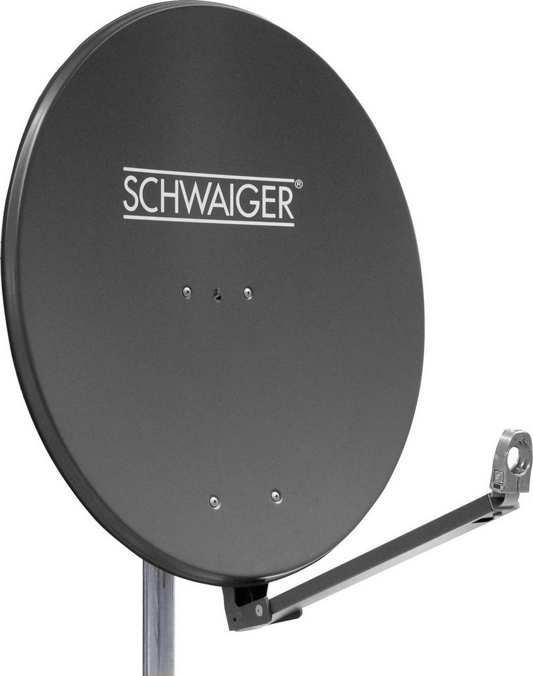 Schwaiger SPI910.1 Sat-Spiegel (88 cm, Aluminium, anthrazit) von Schwaiger