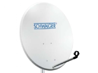 Schwaiger SPI992011, 37,8 dBi, 5 - 90°, Grau, Aluminium, Kunststoff, Stahl, 72 cm, 820 mm von Schwaiger