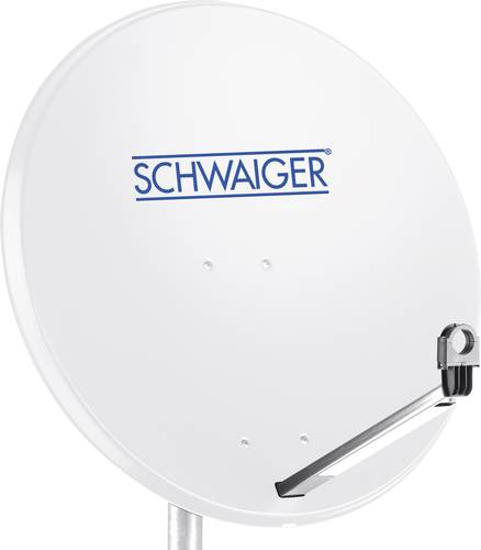 Schwaiger SPI996.0 SAT Antenne 80cm Reflektormaterial: Stahl Hellgrau von Schwaiger