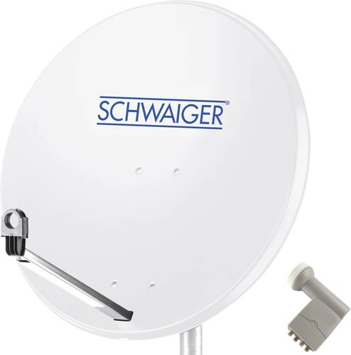 Schwaiger SPI9960SET9 SAT-Anlage ohne Receiver Teilnehmer-Anzahl: 4 80cm Schwaiger SPI9960SET9 SAT-Anlage ohne Receiver Teilnehmer-Anzahl: 4 80cm von Schwaiger