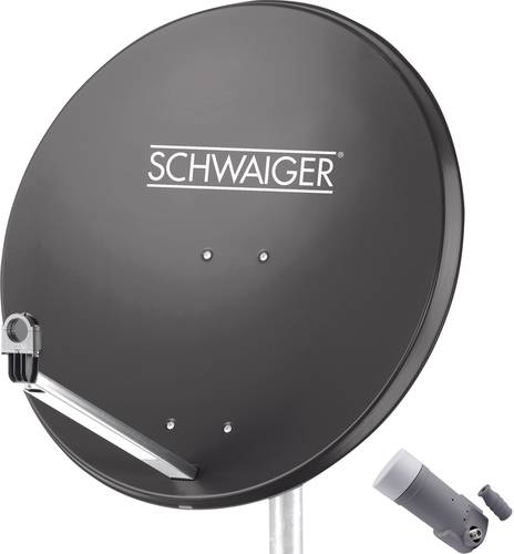 Schwaiger SPI9961SET1 SAT-Anlage ohne Receiver Teilnehmer-Anzahl: 1 80cm von Schwaiger