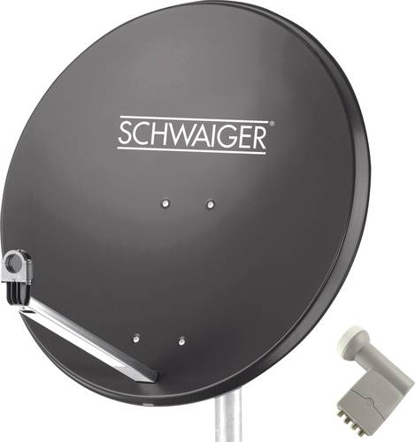 Schwaiger SPI9961SET9 SAT-Anlage ohne Receiver Teilnehmer-Anzahl: 4 80cm Schwaiger SPI9961SET9 SAT-Anlage ohne Receiver Teilnehmer-Anzahl: 4 80cm von Schwaiger